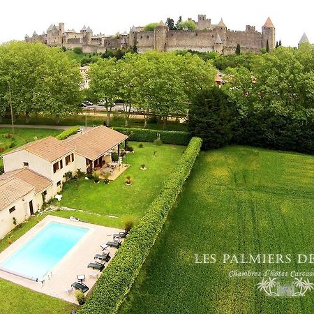 Chambres D'Hotes Les Palmiers De La Cite Carcassonne Eksteriør bilde