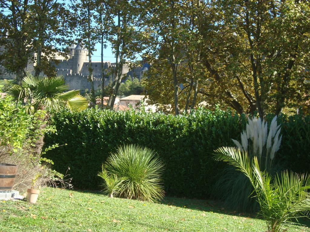 Chambres D'Hotes Les Palmiers De La Cite Carcassonne Eksteriør bilde